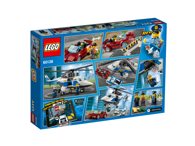 LEGO City Honička ve vysoké rychlosti 60138