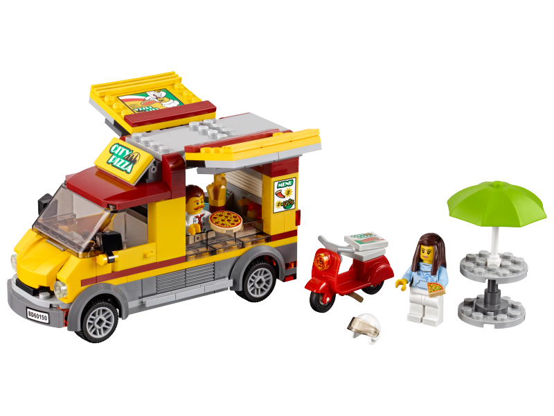 LEGO City Dodávka s pizzou 60150