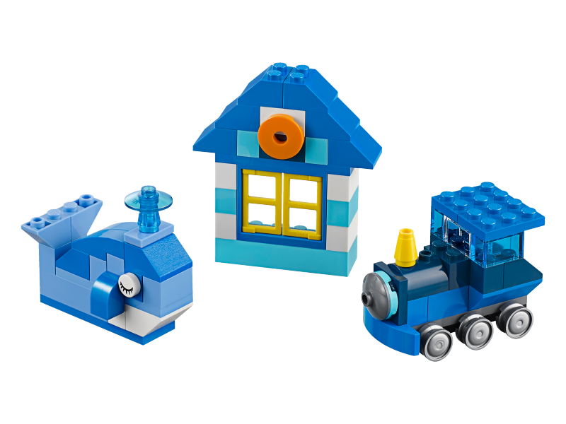 LEGO Classic Modrý kreativní box 10706