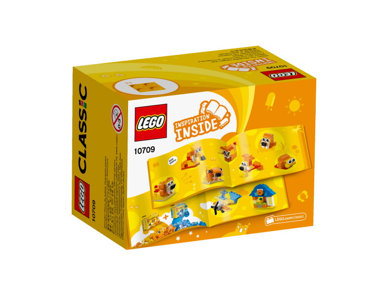 LEGO Classic Oranžový kreativní box 10709