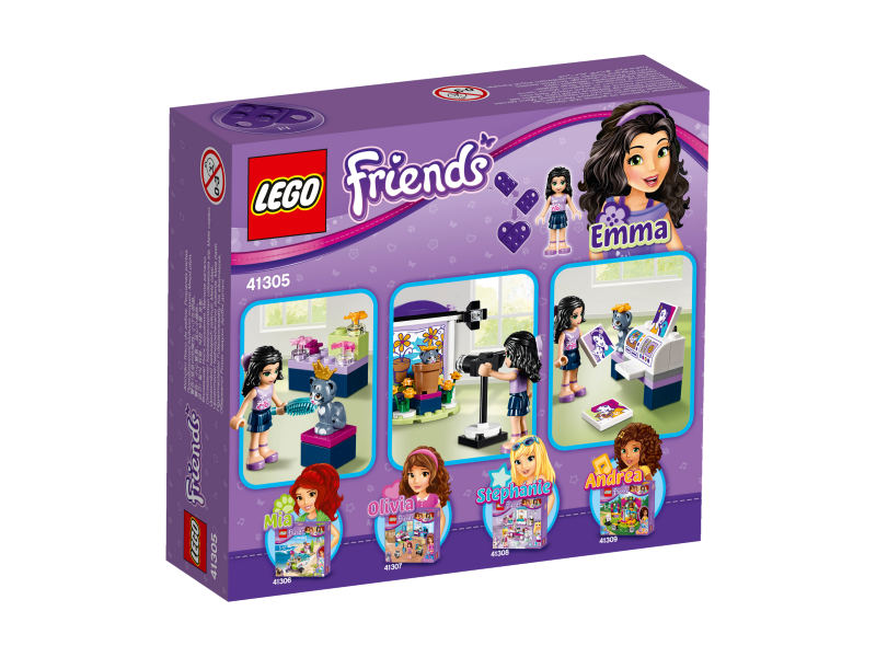 LEGO Friends Emma a fotografický ateliér 41305