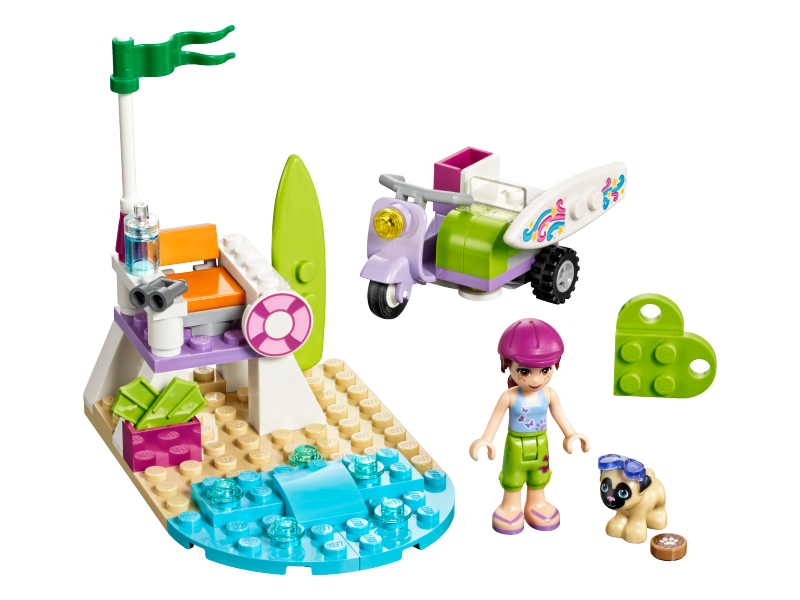 LEGO Friends Mia a plážový skútr 41306