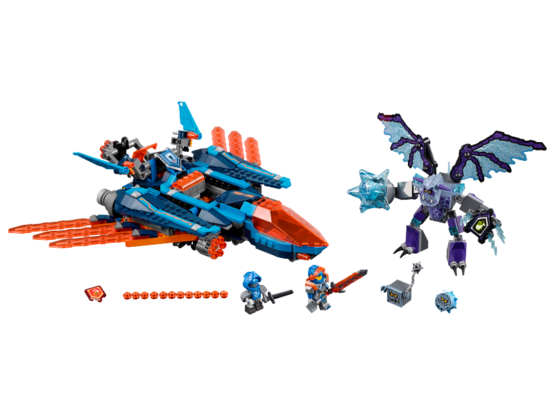 LEGO Nexo Knights Clayův letoun Falcon Fighter Blaster 70351