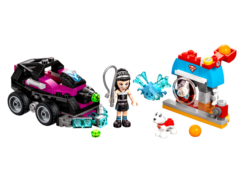 LEGO Super Hero Girls Lashina™ a vozidlo do akce 41233