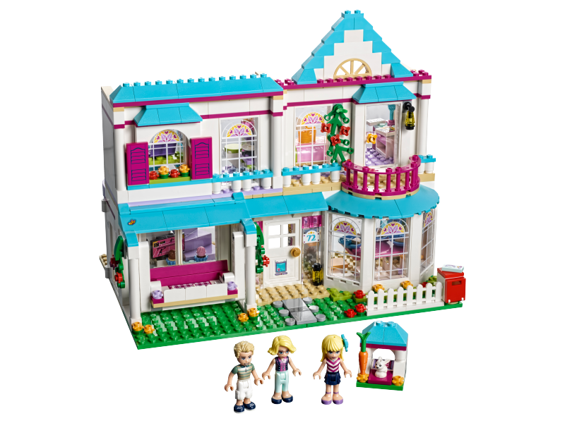 LEGO Friends Stephanie a její dům 41314
