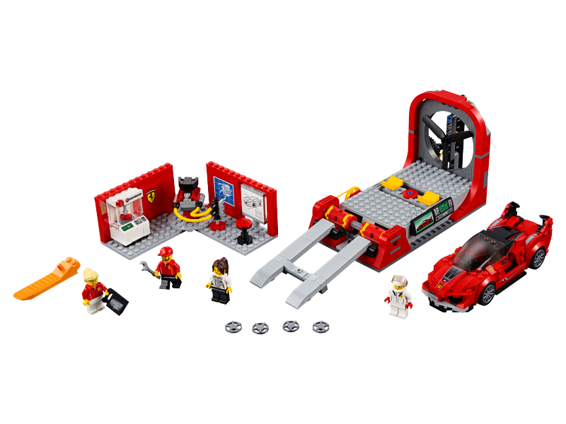 LEGO Speed Champions Ferrari FXX K a vývojové centrum 75882