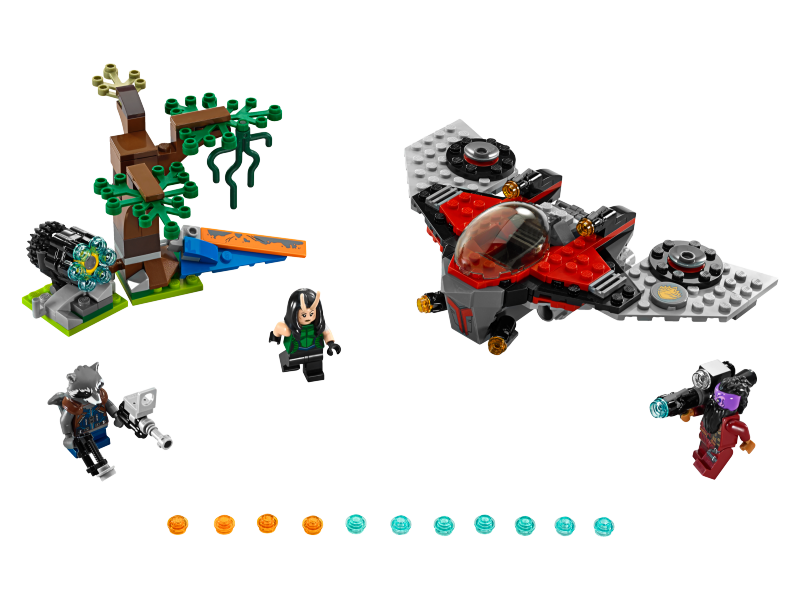 LEGO Super Heroes Útok Ravagera 76079