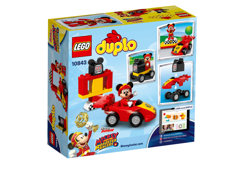 LEGO DUPLO Mickeyho závodní auto 10843
