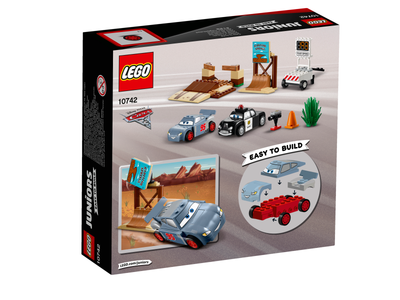 LEGO Juniors Závodní okruh Willyho kopec 10742