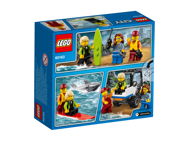 LEGO City Pobřežní hlídka - začátečnická sada 60163