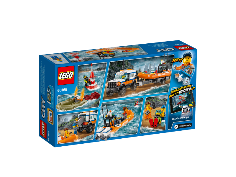 LEGO City Vozidlo zásahové jednotky 4x4 60165