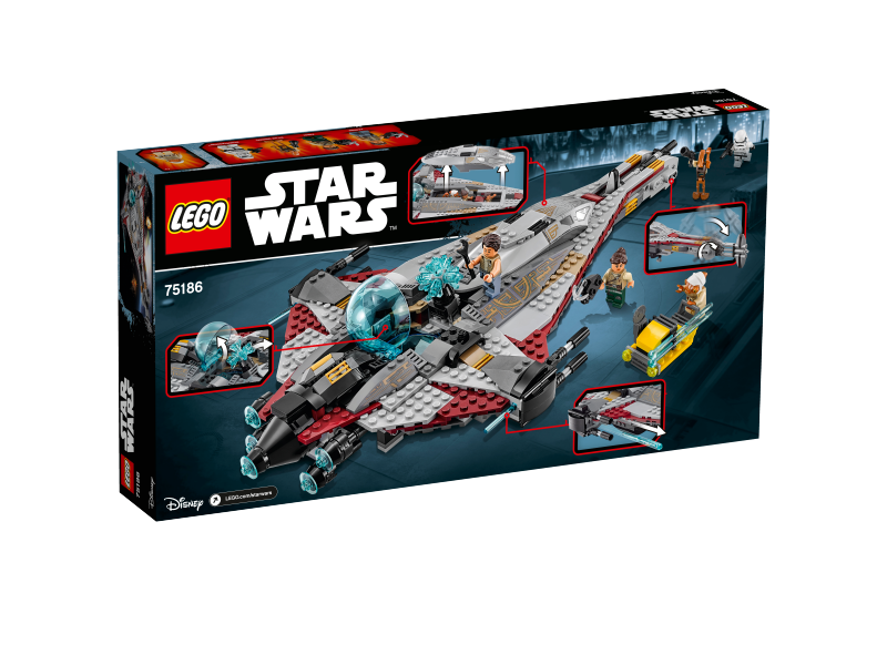 LEGO Star Wars Vesmírná loď Arrowhead 75186