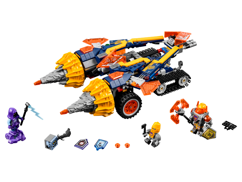 LEGO Nexo Knights Axlův vůz Drtič 70354