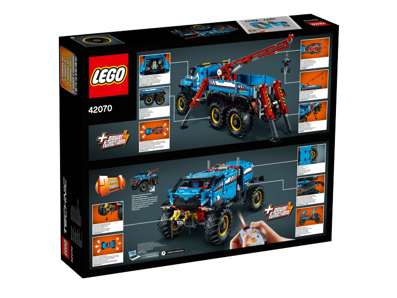 LEGO Technic Terénní odtahový vůz 6x6 42070