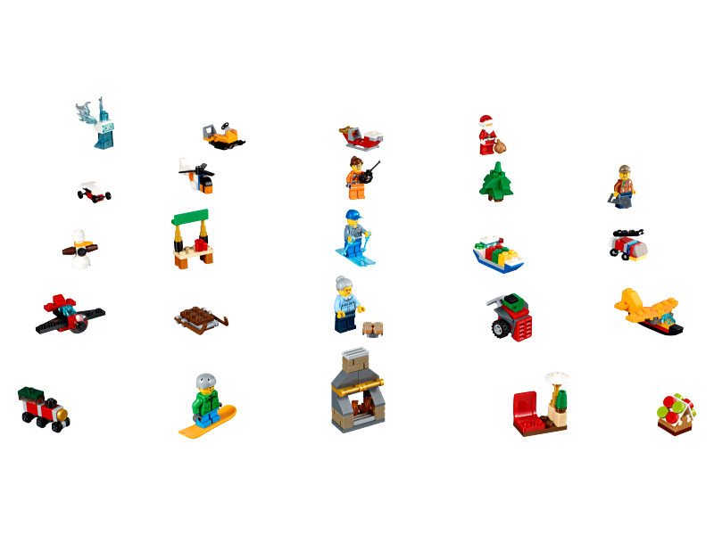 LEGO City Adventní kalendář 60155
