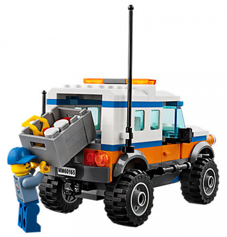 LEGO City Vozidlo zásahové jednotky 4x4 60165