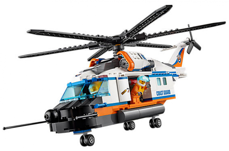 LEGO City Výkonná záchranářská helikoptéra 60166