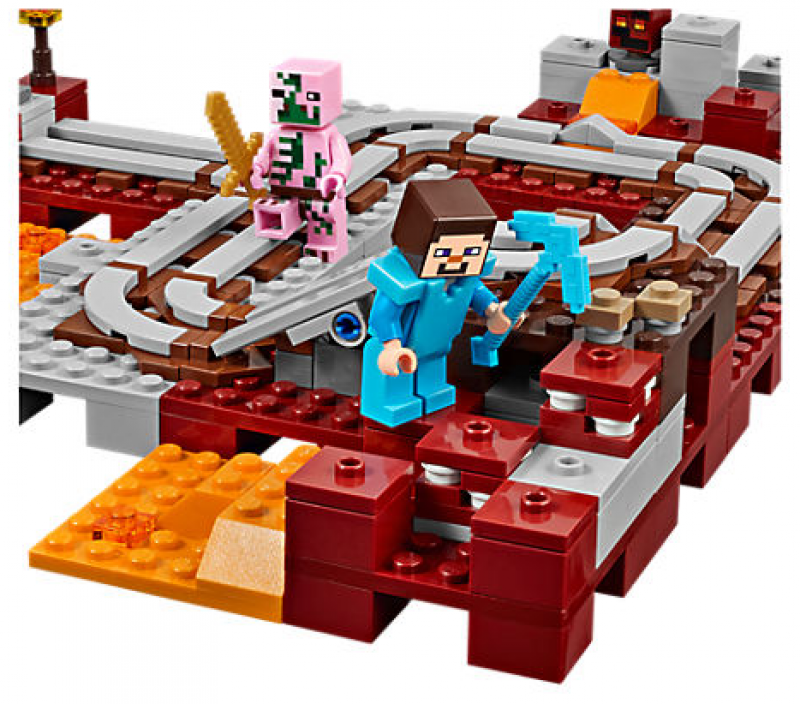 LEGO Minecraft Podzemní železnice 21130