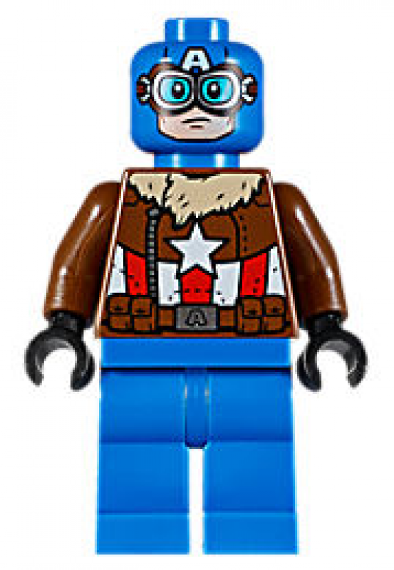 LEGO Super Heroes Kapitán America a honička ve stíhačce 76076