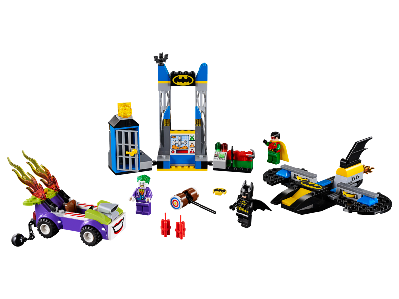 LEGO Juniors Joker™ útočí na Batcave 10753
