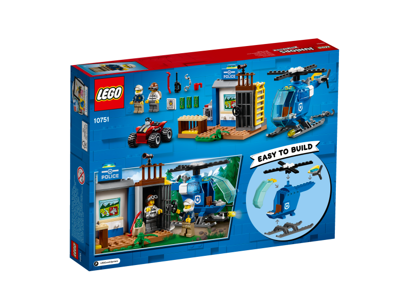 LEGO Juniors Policejní honička v horách 10751