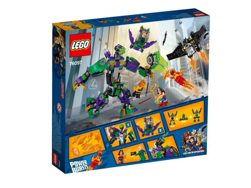 LEGO Super Heroes Lex Luthor ™ a zničení robota 76097