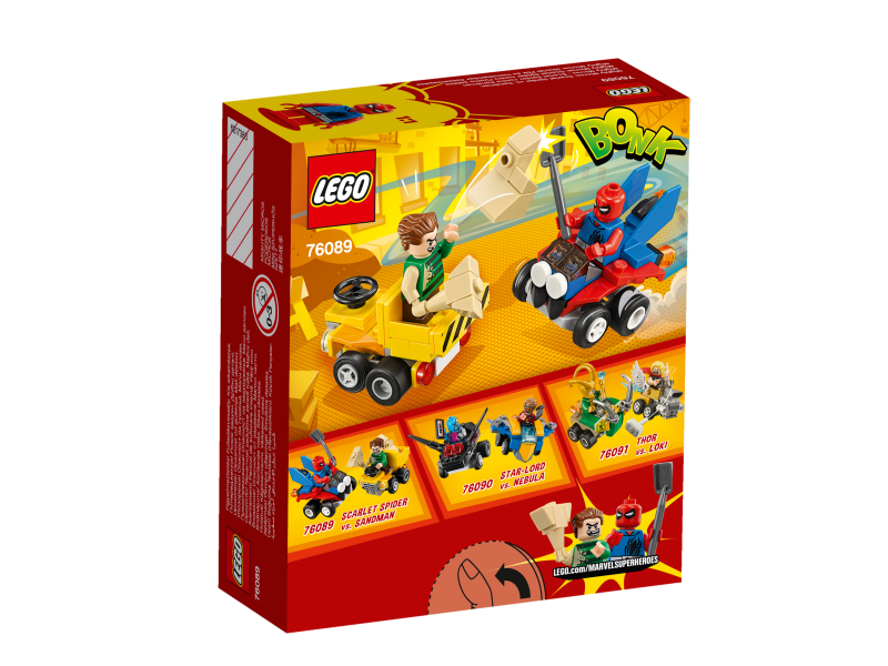 LEGO Super Heroes Mighty Micros: Scarlet Spider vs. Sandman 76089