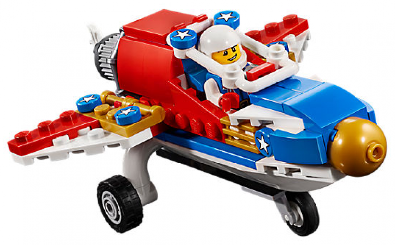 LEGO Creator Odvážné kaskadérské letadlo 31076