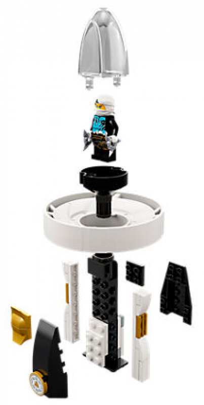 LEGO Ninjago Zane - Mistr Spinjitzu 70636