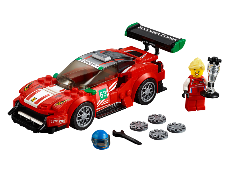 LEGO Speed Champions Ferrari 488 GT3 "Scuderia Corsa" 75886