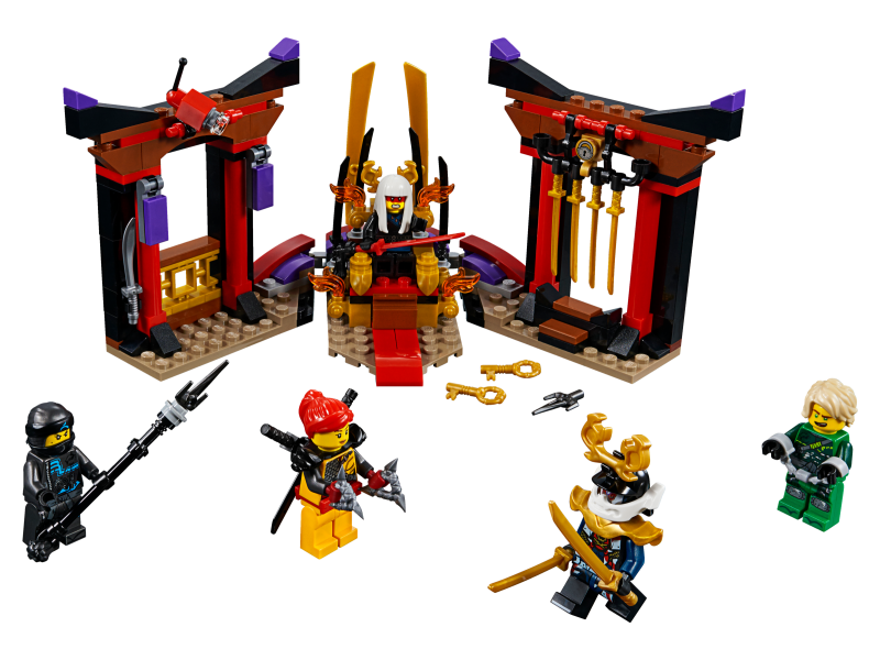 LEGO Ninjago Závěrečný souboj v trůnním sále 70651