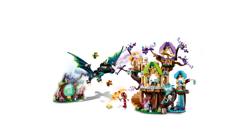 LEGO Elves Útok stromových netopýrů na elfí hvězdu 41196