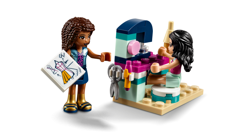LEGO Friends Andrea a její obchod s módními doplňky 41344