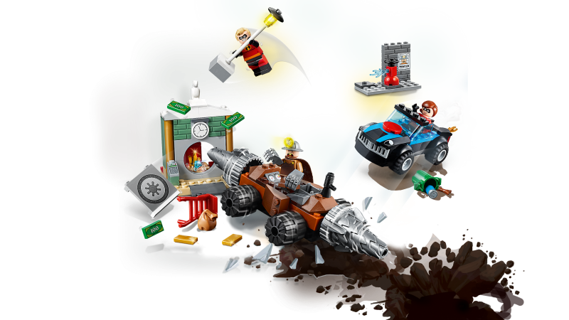 LEGO Juniors Bankovní loupež Podkopávače 10760