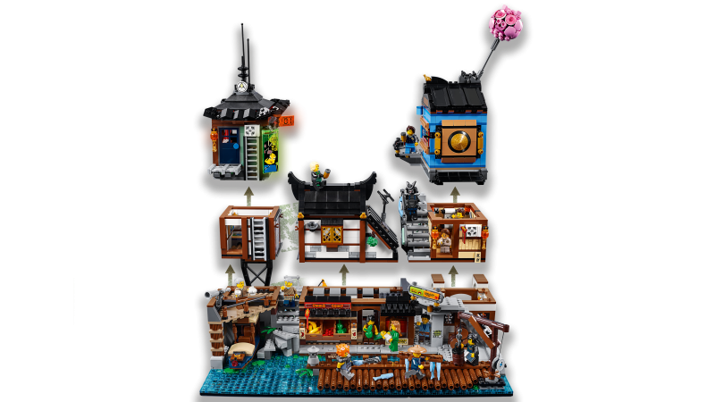 LEGO Ninjago Přístaviště v NINJAGO® City 70657