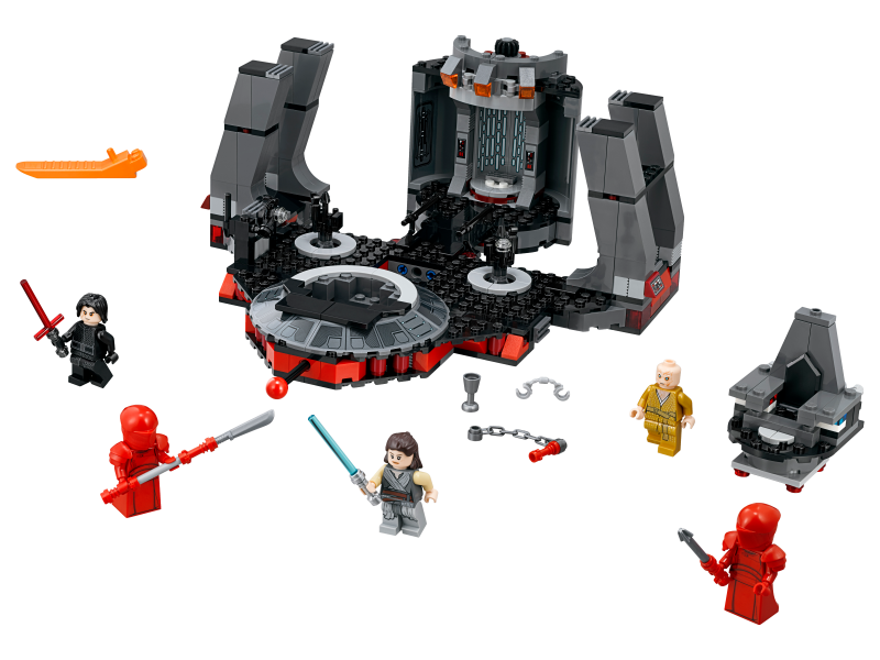 LEGO Star Wars Snokeův trůní sál 75216