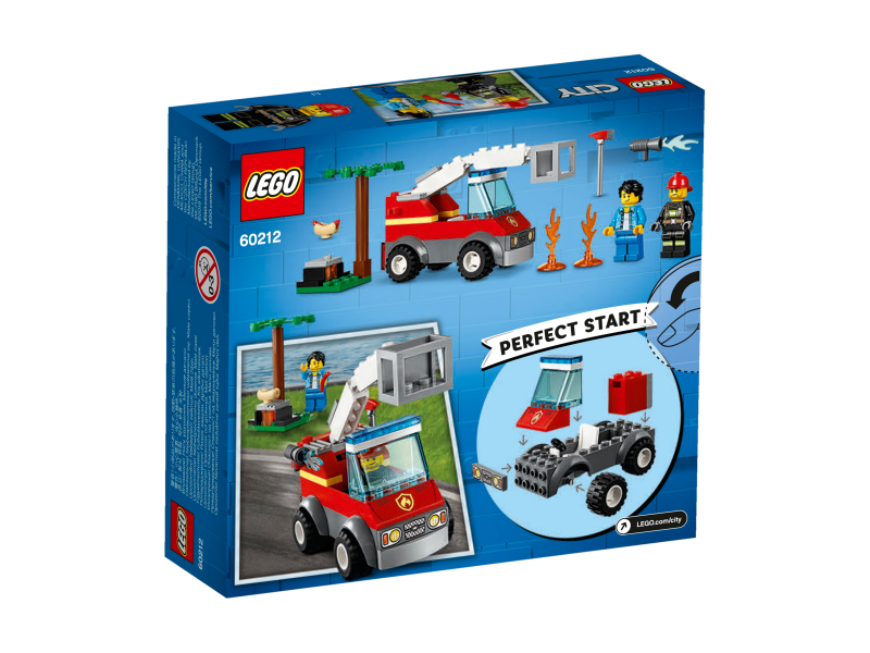 LEGO City Grilování a požár 60212