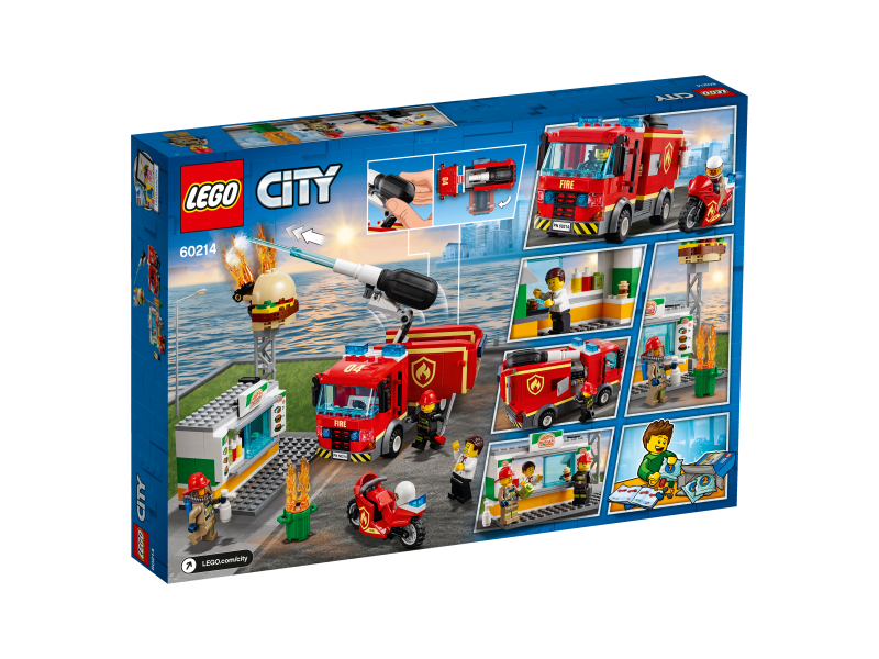 LEGO® City 60214 Záchrana burgrárny