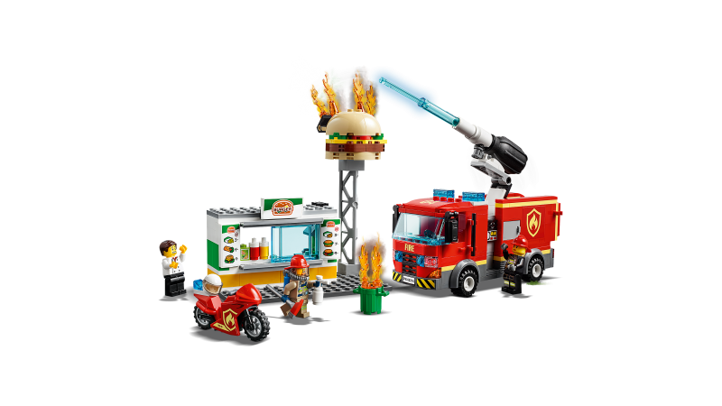 LEGO City Záchrana burgrárny 60214