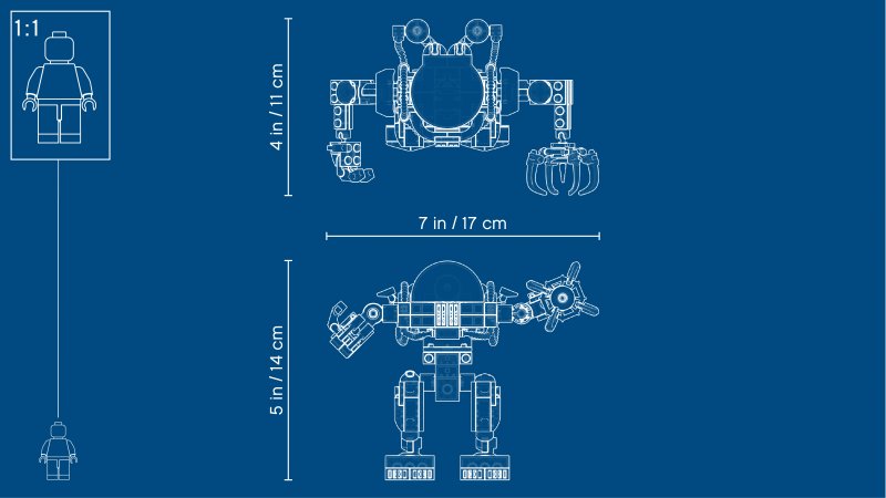 LEGO Creator Podvodní robot 31090