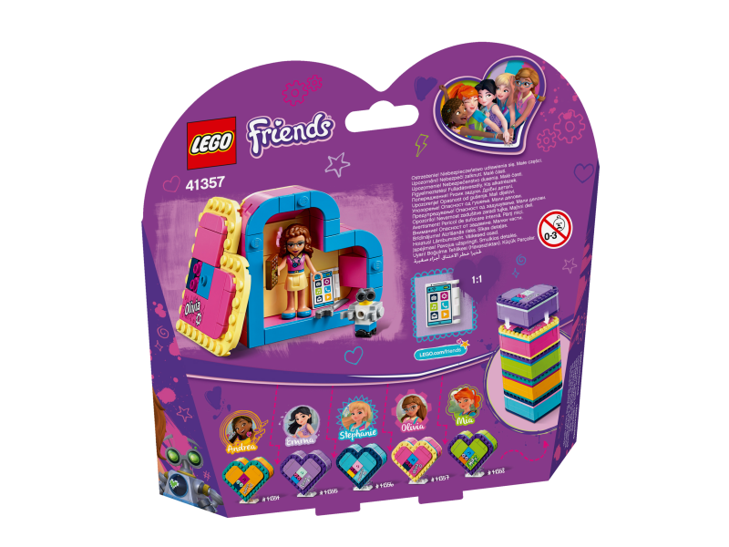 LEGO Friends Oliviina srdcová krabička 41357