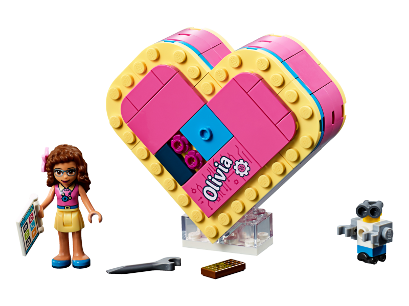 LEGO Friends Oliviina srdcová krabička 41357