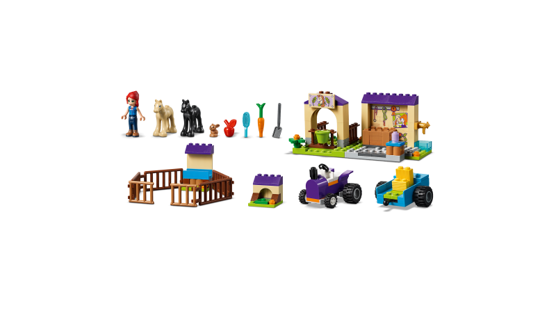LEGO Friends Mia a stáj pro hříbata 41361