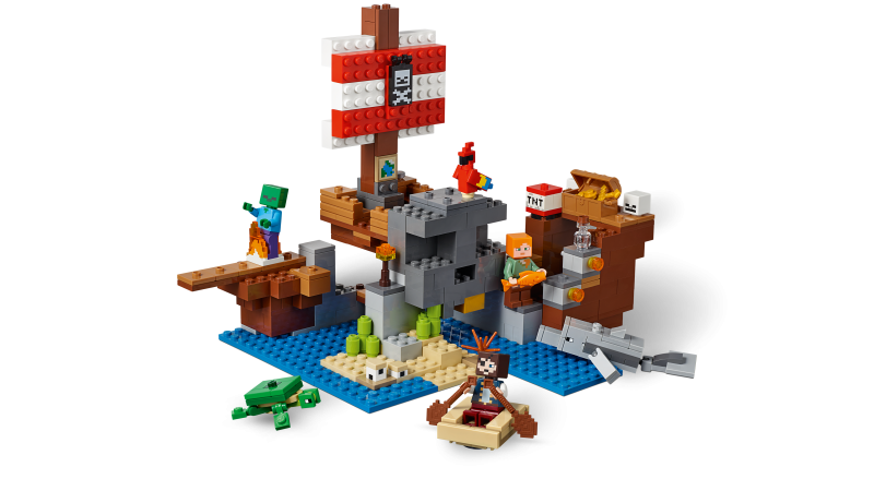LEGO® Minecraft® 21152 Dobrodružství pirátské lodi