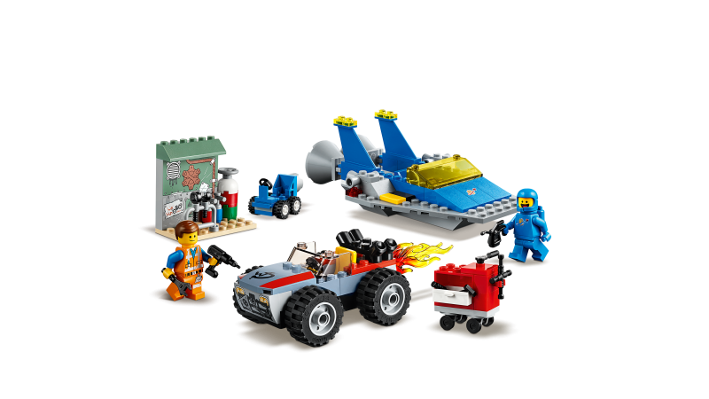LEGO Movie Emmetova a Bennyho dílna „Postav a oprav to“! 70821