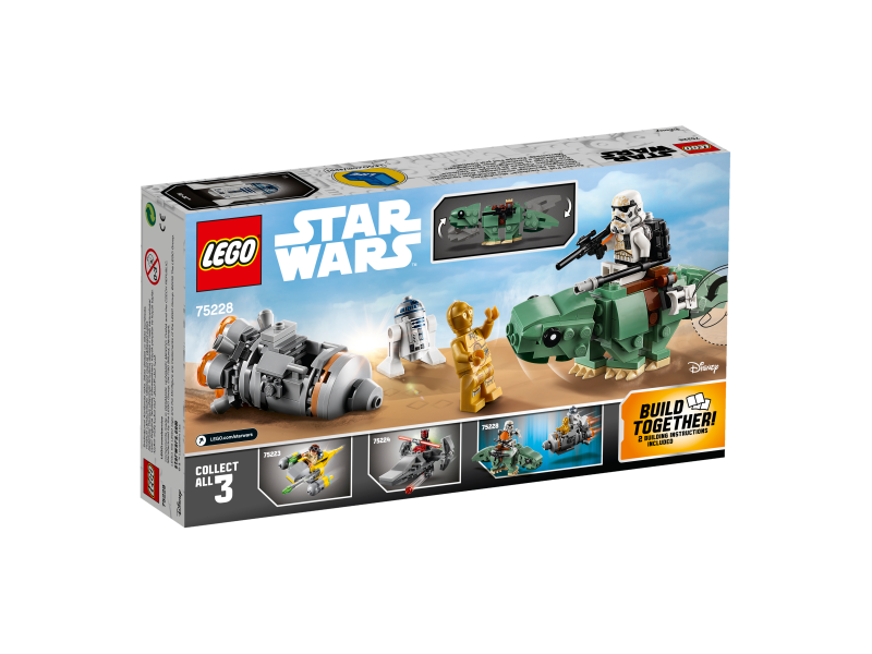 LEGO Star Wars Únikový modul vs. Dewback 75228