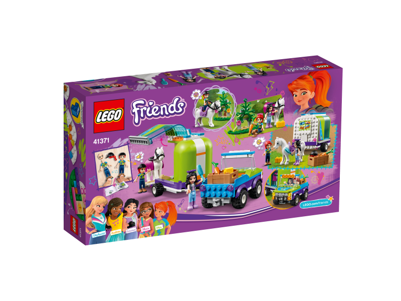 LEGO Friends Mia a přívěs pro koně 41371