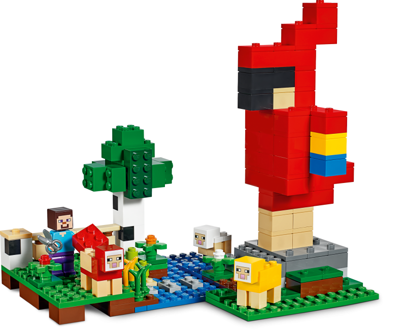 LEGO Minecraft Ovčí farma 21153