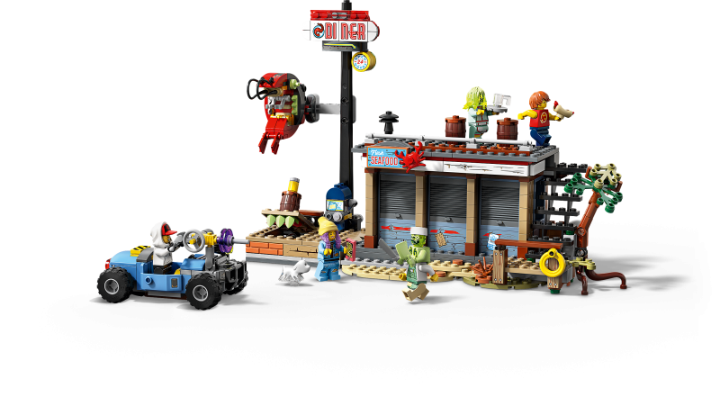 LEGO Hidden Side Útok na stánek s krevetami 70422