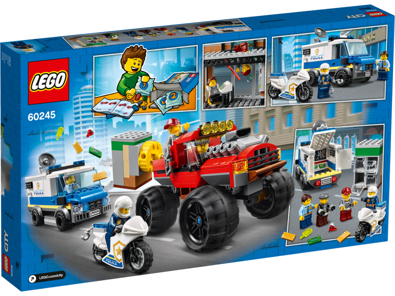 LEGO City Loupež s monster truckem 60245